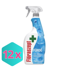  Flóraszept fürdőszobai vízkőoldó és tisztító spray 750ml KARTON - 12 db tisztító- és takarítószer, higiénia