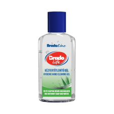 Florin Zrt. Bradolife kézfertőtlenítő gél 50ml ALOE (12db/karton) tisztító- és takarítószer, higiénia