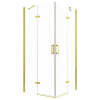  Flow Gold szögletes nyílóajtós zuhanykabin zuhanytálca nélkül