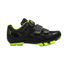 FLR F-65 III MTB kerékpáros cipő, SPD, fekete-neon sárga, 42-es kerékpáros cipő