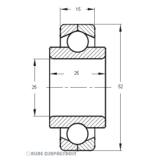 FLT 113-1048 FLT Csapágy barkácsolás, csiszolás, rögzítés