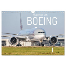  Flugzeuge von Boeing (Wandkalender 2024 DIN A4 quer), CALVENDO Monatskalender – Jakob Otto naptár, kalendárium
