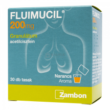 FLUIMUCIL 200 mg granulátum 30x1 g gyógyhatású készítmény