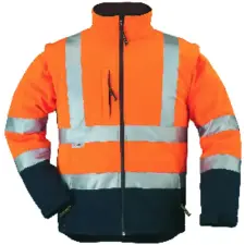  FLUO DZSEKI NARANCS/KÉK_L munkaruha