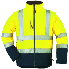  FLUO DZSEKI SÁRGA/KÉK_XXXL láthatósági ruházat