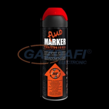  Fluo Marker 360° fluoreszkáló jelző spray, 500ml, vörös filctoll, marker