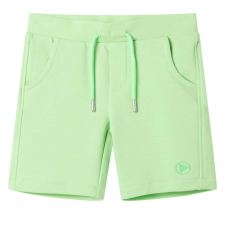  Fluo zöld gyerekrövidnadrág 92 gyerek nadrág