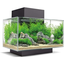 Fluval Edge 23L akvárium szett, LED fényrendszer, fekete akvárium