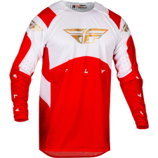 FLY RACING Evolution DST 2024 motocross mez piros-fehér motocross mez