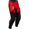 FLY RACING Evolution DST Bolt nadrág – piros/fekete/fehér FLY RACING Ruházat és védőfelszerelés Motocross ruházat Motocross nadrágok