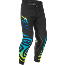FLY RACING Evolution motokrossz nadrág fekete-kék-fluo sárga motoros nadrág