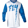 FLY RACING F-16 2024 Gyerek motokrossz mez  fehér - kék