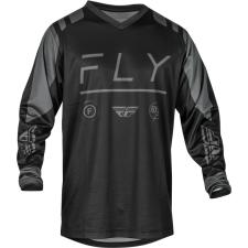 Fly RACING F-16 Mez - Fekete/Szén_szürke motocross mez