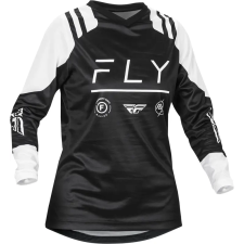 Fly RACING F-16 Női Mez - Fekete/Fehér motocross mez