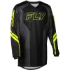 FLY RACING F-16 Raze ifjúsági mez – fekete/szürke FLY RACING Sisakok és ruházat Motocross ruházat Motocross mezek
