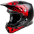 Fly RACING Formula CC Tektonic sisak - Fekete/Piros/Narancs