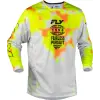 FLY RACING Kinetic Blur mez – fehér/jól láthatósági/narancssárga FLY RACING Sisakok és ruházat Motocross ruházat Motocross mezek