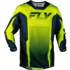 FLY RACING Kinetic Fade mez – Hi-Vis/sötétkék/fehér FLY RACING Sisakok és ruházat Motocross ruházat Motocross mezek