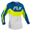 FLY RACING Kinetic Mesh mez - Kék / Fehér / Hi-Vis FLY RACING  Sisakok és ruházat Motocross ruházat Motocross mezek