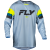 Fly RACING Kinetic Prix Ifjúsági Mez - Jég Szürke/Szén/Feltűnő Sárga