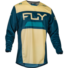 Fly RACING Kinetic Reload Mez - Elefántcsont/Kék/Kobalt motocross mez