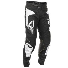 FLY RACING Kinetic Sym motokrossz nadrág fekete-fehér motoros nadrág