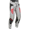 FLY RACING Kinetic SYM nadrág - Világosszürke/Piros/Fekete FLY RACING Sisakok és ruházat Kiegészítő ruha