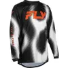 FLY RACING Kinetic Torch ifjúsági mez – fekete/fehér/narancssárga FLY RACING Sisakok és ruházat Motocross ruházat Motocross mezek