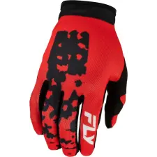FLY RACING Lite Flake kesztyű – piros/fekete FLY RACING Sisakok és ruházat Kesztyűk motoros kesztyű