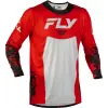 FLY RACING Lite Flake mez - Piros/szürke/fekete FLY RACING Sisakok és ruházat Motocross ruházat Motocross mezek