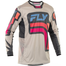 FLY RACING Lite Vice motokrossz mez szürke-rózsaszín motocross mez