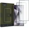  FNS0158 Samsung Galaxy S24 Ultra HOFI Glass Pro+ üveg képernyővédő fólia, 2 db-os csomag, Fekete