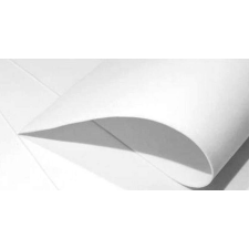  Foamiran / vékony dekorgumi fehér 50*50*0,1 cm 34419 dekorgumi
