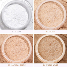 Focallure Match Max smink fixáló púder, 03 Natural Beige árnyalat smink alapozó