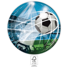 Focis Soccer Fans papírtányér 8 db-os 23 cm FSC party kellék