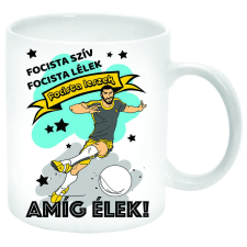 Focista leszek amíg élek... Bögre (feliratozható) bögrék, csészék
