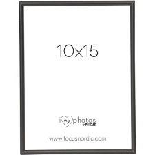 Focus Képkeret - Can-Can Alumínium - Fekete (10x15) fényképkeret