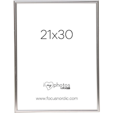 Focus Képkeret - Can-Can Shiny Silver (21x30) fényképkeret