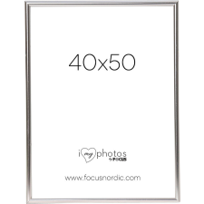 Focus Képkeret - Can-Can Shiny Silver (40x50) fényképkeret