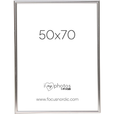 Focus Képkeret - Can-Can Shiny Silver (50x70) fényképkeret