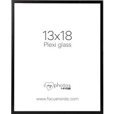 Focus Képkeret Soul - Fekete (13x18) plexi fényképkeret