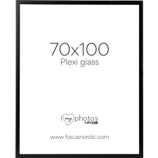Focus Képkeret Soul - Fekete (70x100) plexi fényképkeret