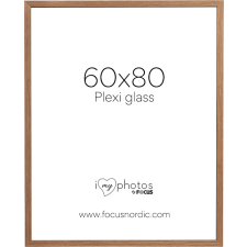 Focus Képkeret Soul - Tölgy furnér (60x80) Plexi fényképkeret