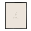 Focus Lily alumínium képkeret 13x18cm - fekete