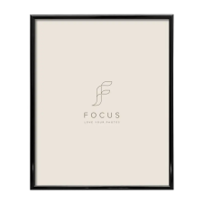 Focus Lily alumínium képkeret 18x24cm - fekete fényképkeret