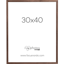 Focus Soul képkeret - diófa furnér (30x40) fényképkeret