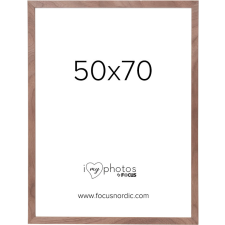Focus Soul képkeret - diófa furnér (50x70) fényképkeret