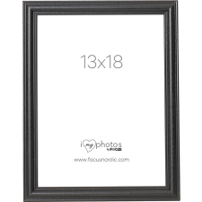 Focus Tango Wood képkeret - Fekete (13x18) fényképkeret