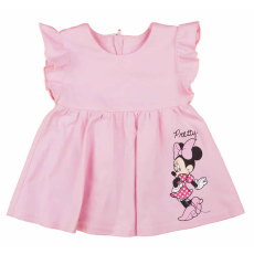  Fodros ujjú kislány nyári ruha Minnie egér mintával