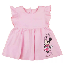  Fodros ujjú kislány nyári ruha Minnie egér mintával  (68)